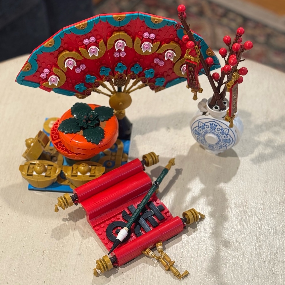 Like new Lego set Good Fortune retired sold out beautiful Festive new year love!
